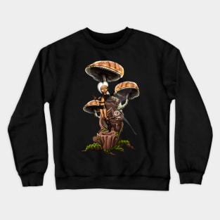 Little fairy with Hedgehog Crewneck Sweatshirt